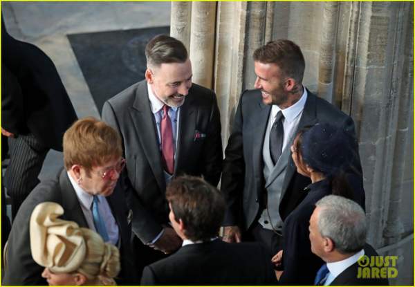 Vợ chồng Beckham nổi bật giữa dàn sao tham dự đám cưới của hoàng tử Harry 9
