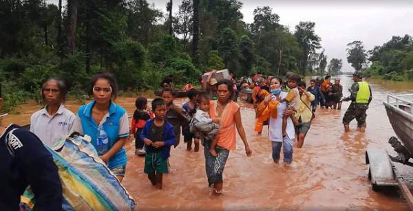 Vỡ đập ở Lào, ít nhất 20 người chết, hơn 100 người mất tích