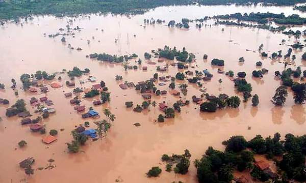 Campuchia sơ tán hàng nghìn dân do ảnh hưởng từ vụ vỡ đập ở Lào