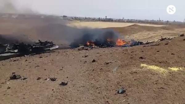 IS công bố video đầu tiên về Su-22 của Syria bị Israel bắn rơi