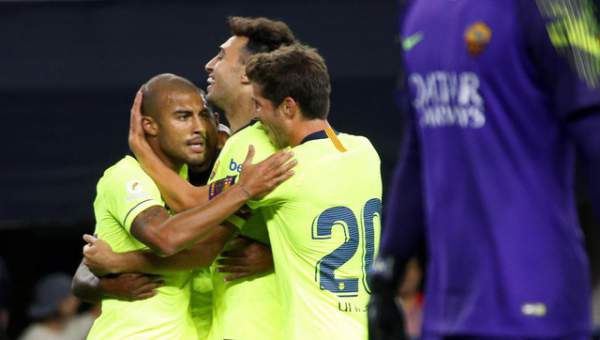 Barcelona 2-4 AS Roma: Sự thất vọng nơi hàng thủ