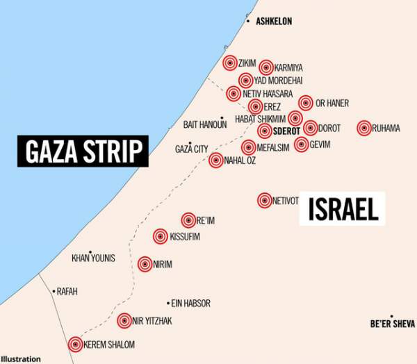 Video 150 tên lửa từ dải Gaza ồ ạt trút xuống Israel 2