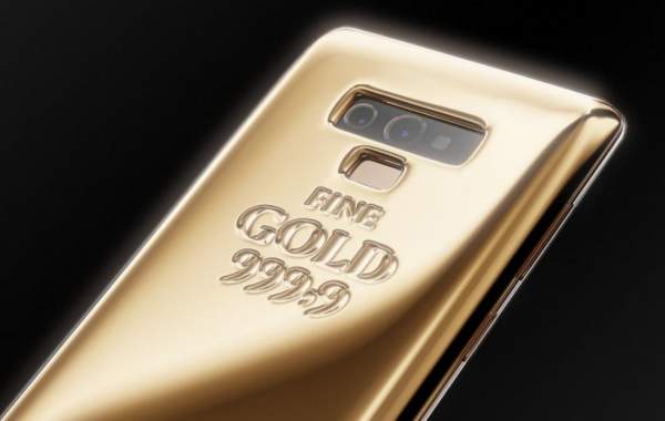 Ngắm Galaxy Note 9 phiên bản vàng thỏi 1,4 tỷ đồng