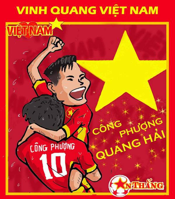 Ngộ nghĩnh bộ tranh cổ vũ Olympic Việt Nam thi đấu Asiad 2018 3