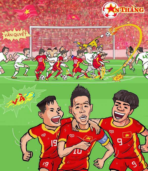 Ngộ nghĩnh bộ tranh cổ vũ Olympic Việt Nam thi đấu Asiad 2018 8