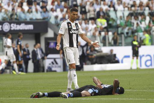 Juventus 0-0 Lazio (hiệp 1): C.Ronaldo quyết ghi bàn