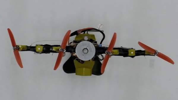 Drone tự "biến hình" để tránh chướng ngại vật 2