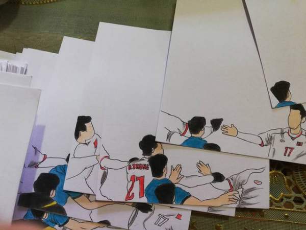 9X gây sốt với tập tranh flipbook “Khoảnh khắc Vũ Văn Thanh U23 Việt Nam” 5