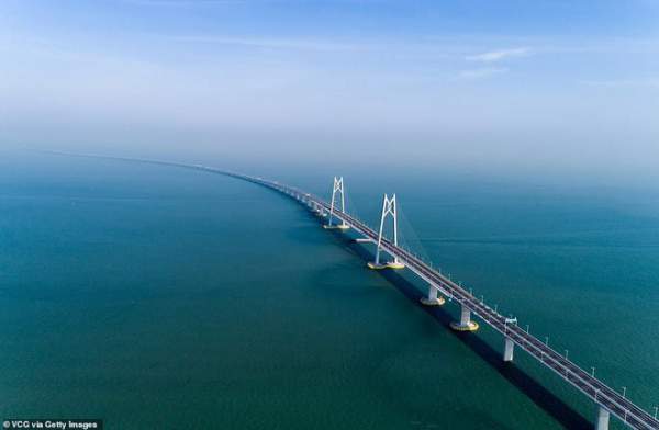 Chiêm ngưỡng cầu vượt biển dài nhất thế giới: 55km, 18 tỷ USD kinh phí tại Trung Quốc 13