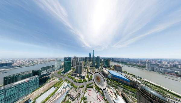 Bức ảnh chụp toàn cảnh thành phố Thượng Hải, zoom được tận mặt người đi đường 5