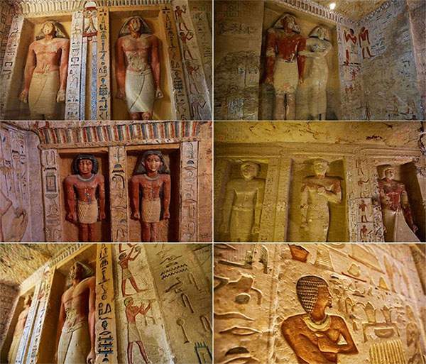 Hé lộ cuộc sống xa hoa bên trong ngôi mộ cổ 4.400 năm tuổi ở Ai Cập 7