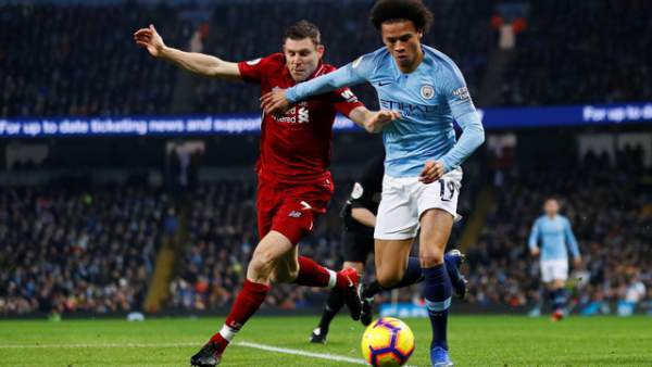 Man City 1-0 Liverpool (hiệp 1): Aguero mở tỉ số 8