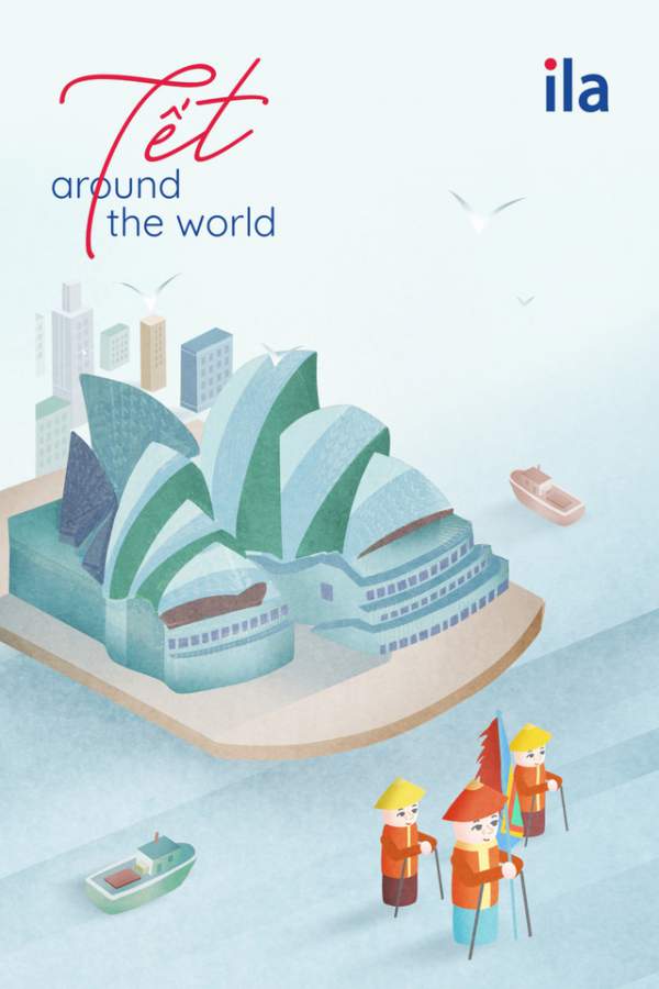 “Tết Around The World” - dự án nghệ thuật sáng tạo ngày Tết của ILA 4