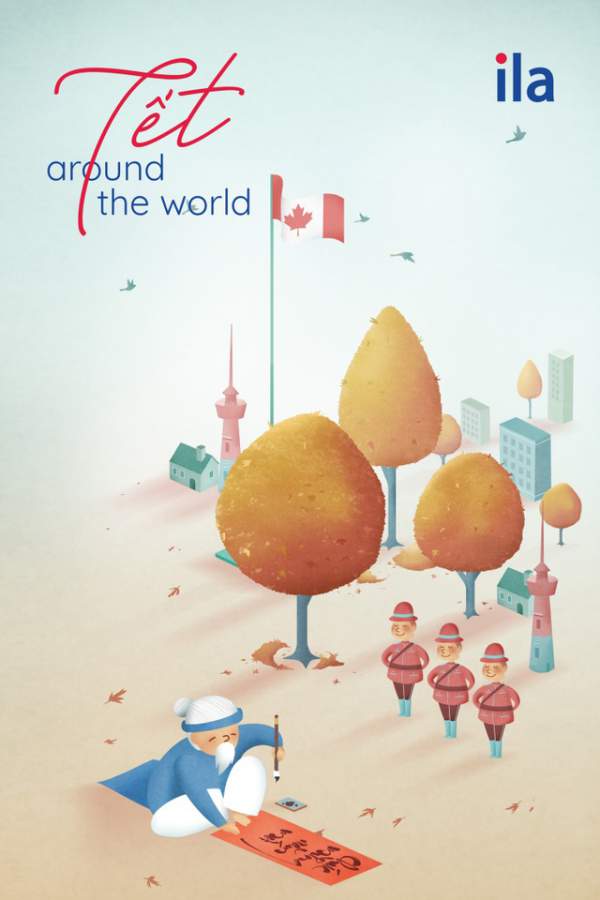 “Tết Around The World” - dự án nghệ thuật sáng tạo ngày Tết của ILA 2