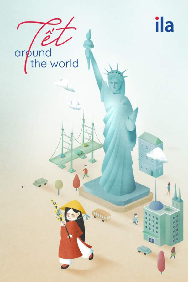 “Tết Around The World” - dự án nghệ thuật sáng tạo ngày Tết của ILA 3