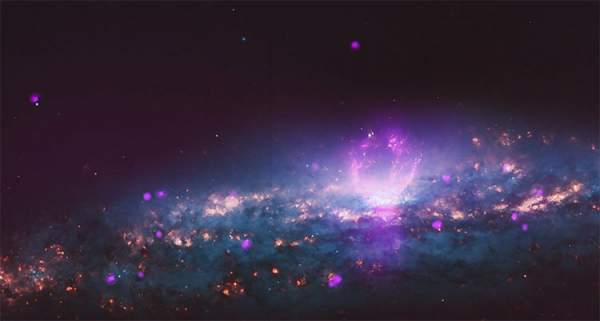 Thiên hà chứa bong bóng khổng lồ bắn tia vũ trụ vào Trái đất