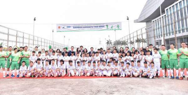 Ra mắt CLB đào tạo bóng đá trẻ Bamboo Airways Thái Bình 6
