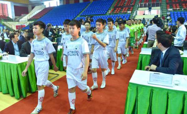 Ra mắt CLB đào tạo bóng đá trẻ Bamboo Airways Thái Bình 4