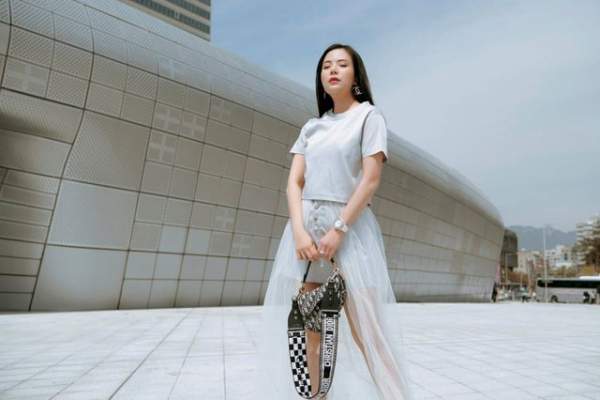 Hoa hậu Doanh nhân Stella Chang đẹp không góc chết trên đường phố Seoul 5