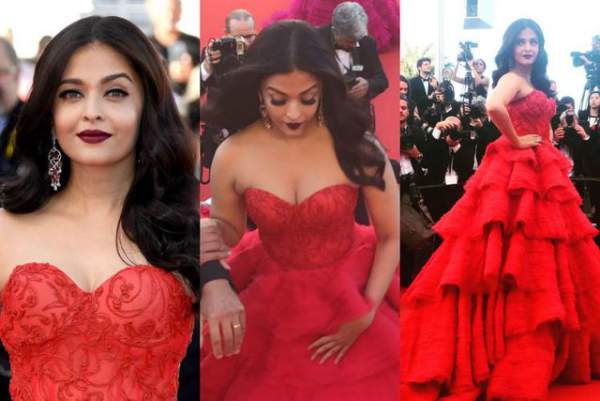Khi người đẹp chuộng váy đỏ tại Cannes 17