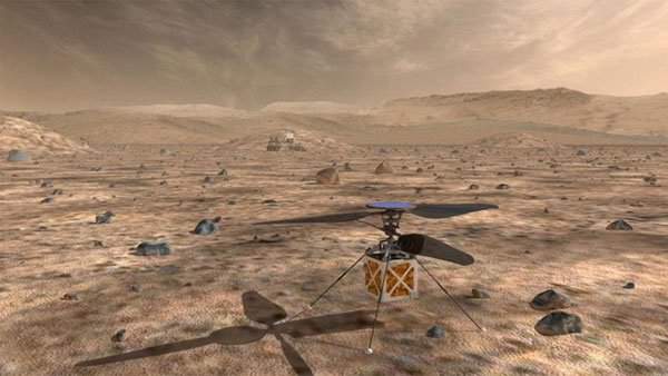 NASA phát triển drone trực thăng thám hiểm Sao Hỏa