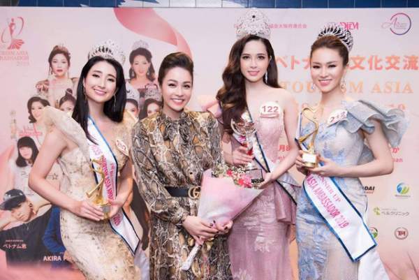 Nhan sắc mỹ nhân xứ Nghệ đạt giải Á hậu 2 Hoa hậu Đại sứ Du lịch Châu Á 2019 2