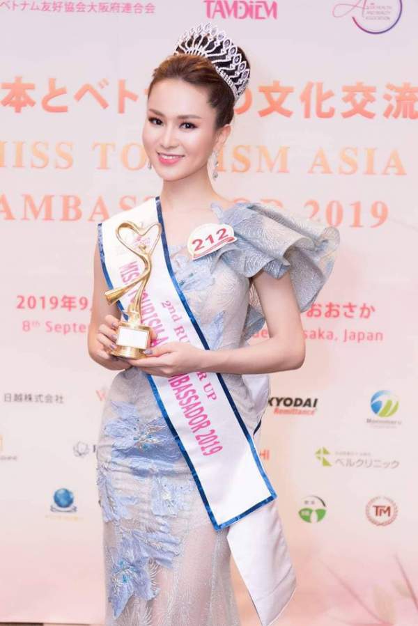 Nhan sắc mỹ nhân xứ Nghệ đạt giải Á hậu 2 Hoa hậu Đại sứ Du lịch Châu Á 2019 3