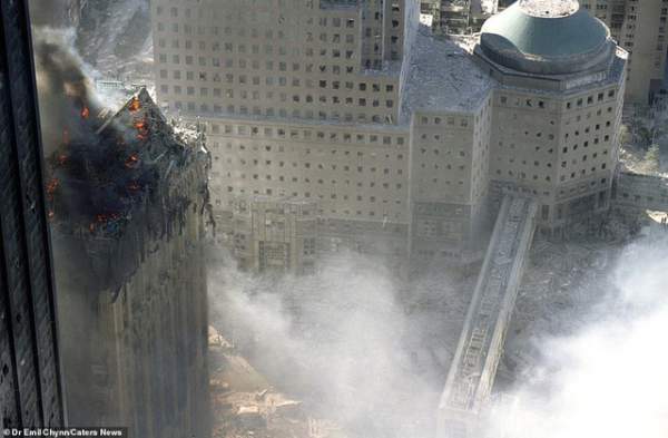 Hình ảnh lần đầu công bố về hiện trường thảm khốc vụ khủng bố 11/9 11
