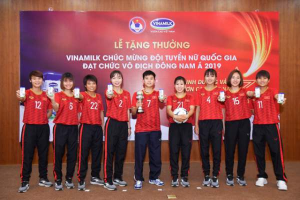 Bật mí dinh dưỡng vàng cùng đội tuyển bóng đá nữ quốc gia giành cúp vô địch Đông Nam Á  2019 1