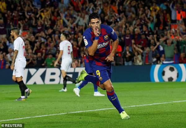 Messi và Luis Suarez rực sáng, Barcelona thắng đậm Sevilla 2