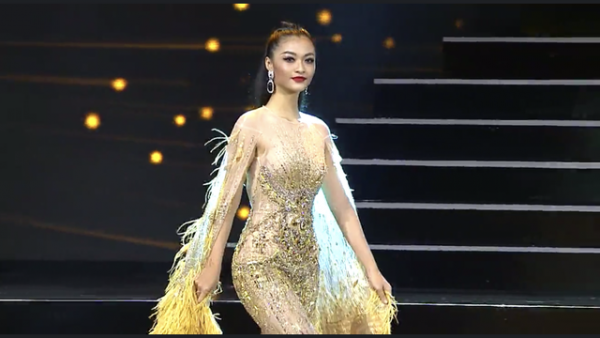 Kiều Loan toả sáng trong đêm bán kết Miss Grand International 2