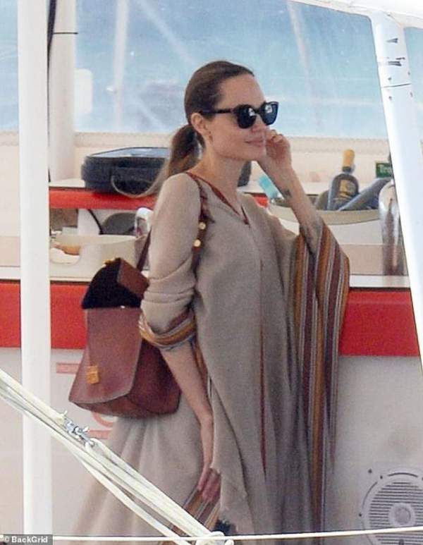 Angelina Jolie giản dị đưa các con đi chơi cuối tuần 5