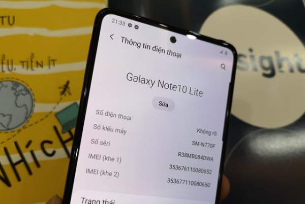 Trên tay Samsung Galaxy Note 10 Lite mới ra mắt tại Việt Nam