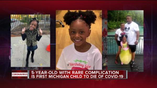 Con gái 5 tuổi của hai nhân viên chống dịch tại Mỹ qua đời vì Covid-19