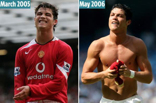 C.Ronaldo đã “lớn nhanh như thổi” như thế nào?